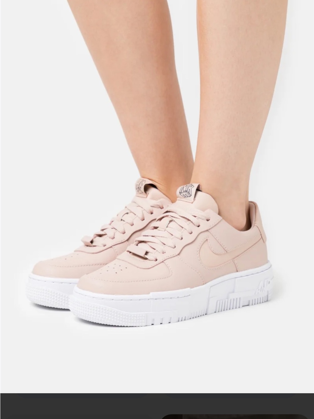 Nike AF1 Pixel pink tennis shoes